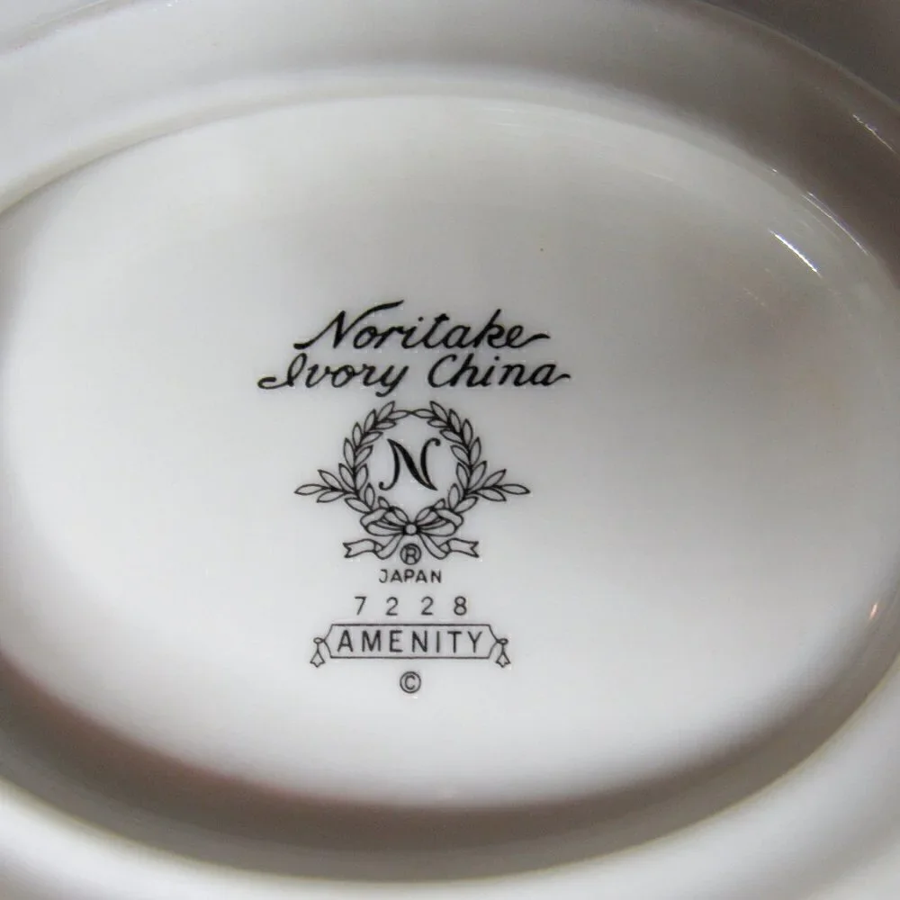 Noritake - Amenity (#7228) - Gravy Boat with Attached Underplate - Picture 6 of 6